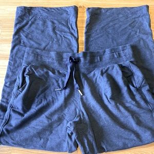 Athleta xl pull on pant, blue-grey